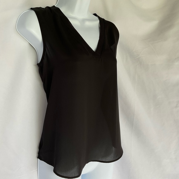Classic Worthington‎ Sheer Black Blouse - Small - Elegance New With Tags - Picture 5 of 9